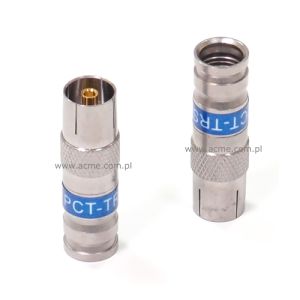 Gniazdo TV IEC PCT-6 - kompresyjne