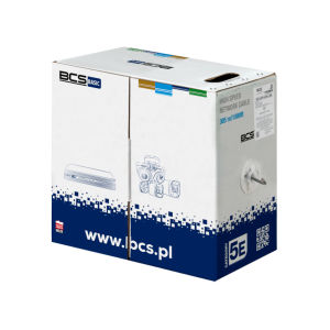 Przewód U/UTP kat. 5e PVC - BASIC BCS (305m)