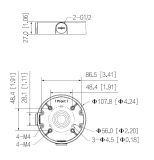 Puszka do kamer BCS-ADMM - 3
